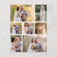 Crea tu propio collage de boda de 7 fotos