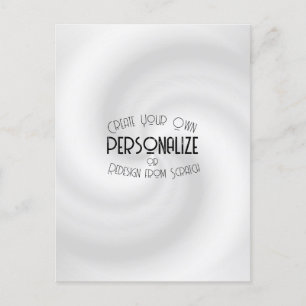 Postal Crea tu propio diseño personalizado