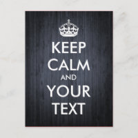 Crea tu propio "Mantener la calma y continuar" (ma