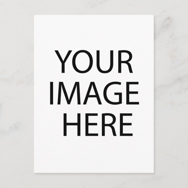 Postal ¡Crea tus propios regalos personalizados! (Anverso)