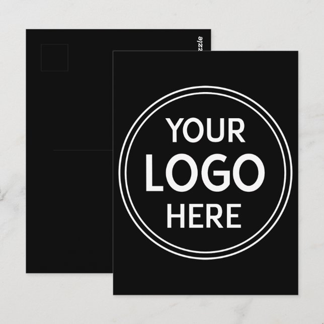 Postal Creaciones personalizadas elegantes y modernas ver (Anverso / Reverso)