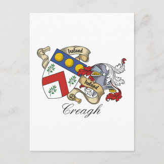 Postal Creagh Family Crest