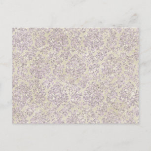 Postal Cream lilac purpurina