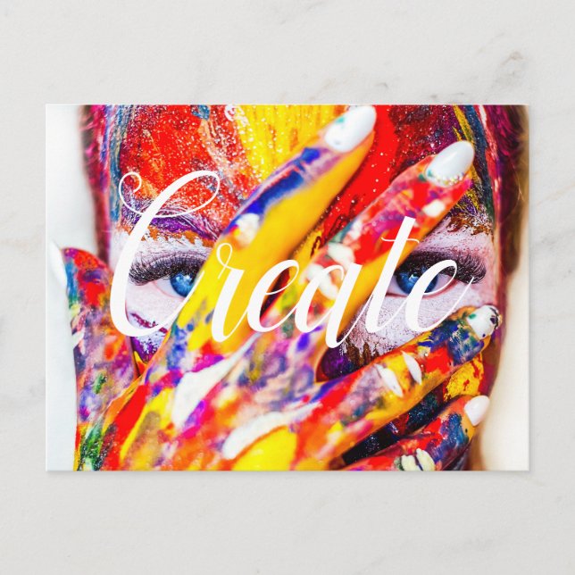 Postal Crear / A Motivación (Anverso)