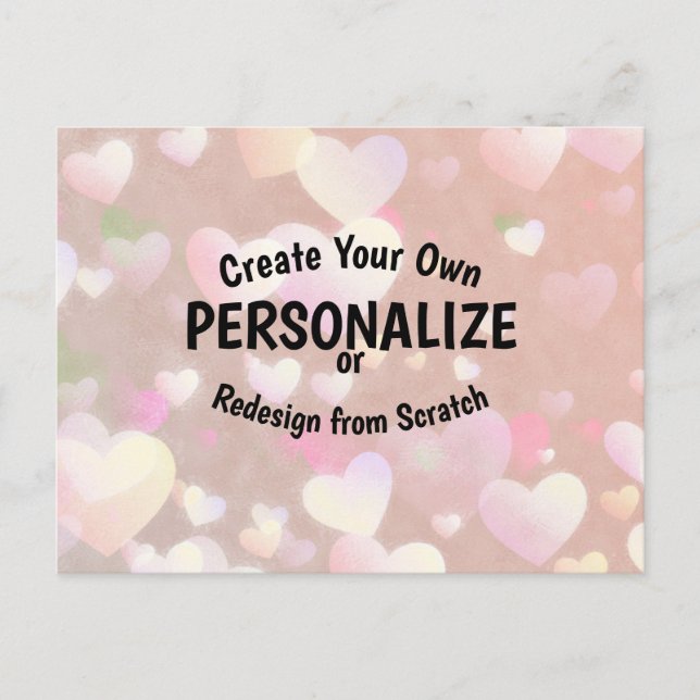 Postal Crear el propio (Anverso)