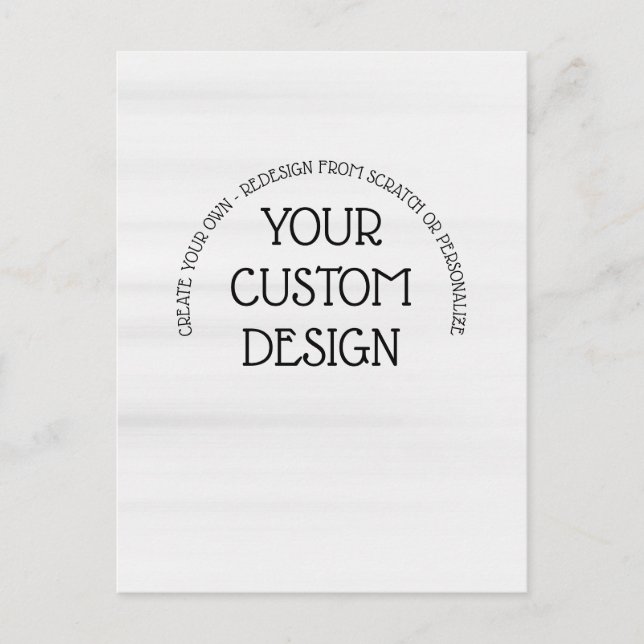 Postal Crear el propio (Anverso)