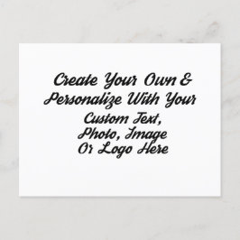 Postal Crear Fecha de Guardado Personalizada y Hecha a Me