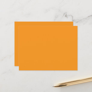 Postal Crear imágenes asombrosas con fondo Naranja