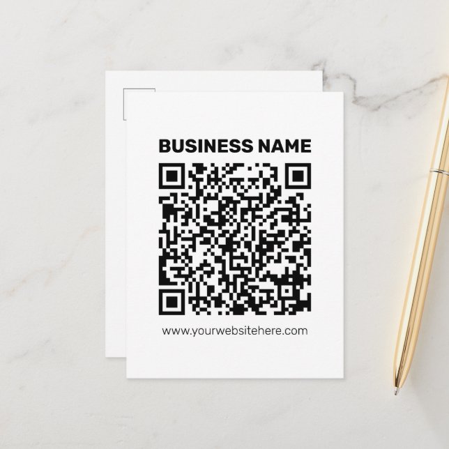 Postal Crear instantáneamente un código QR para cualquier (Anverso/Reverso In Situ)