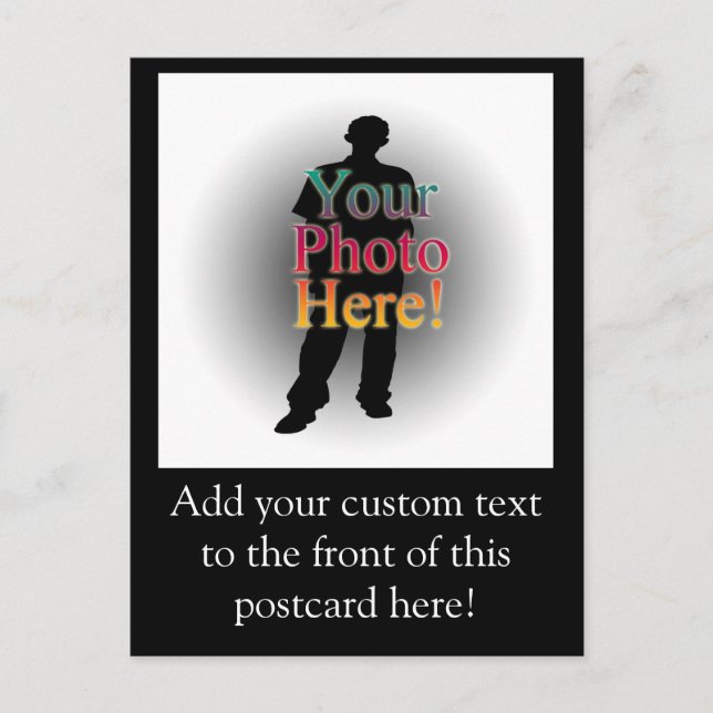 Postal Crear su propia foto personalizada Personalizado (Anverso)