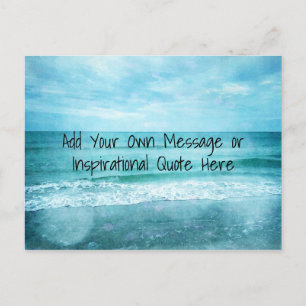Postal Crear su propia oferta Inspiradora motivacional