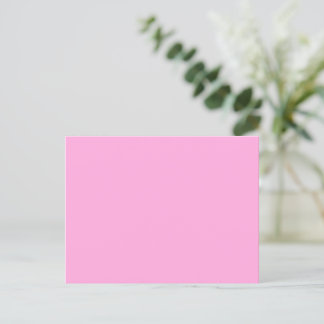 Postal Crear su propio magenta ligero simple