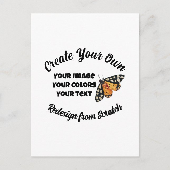 Postal Crear su propio Personalizado (Anverso)