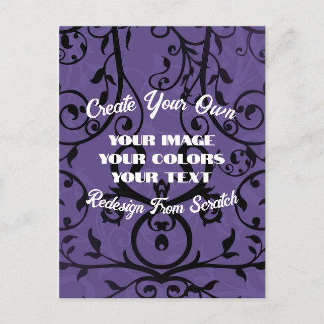 Postal Crear su propio producto totalmente personalizado (Anverso)