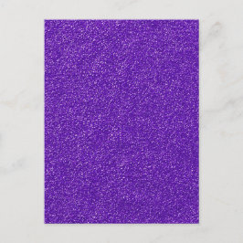 Postal Crear su propio Purpurina púrpura