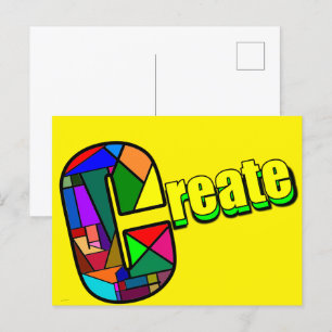 Postal Crear tan grande
