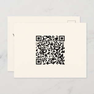 Postal Crear un código QR instantáneamente   Editable fue