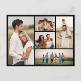 Postal Create Your Own 5 Photo Collage