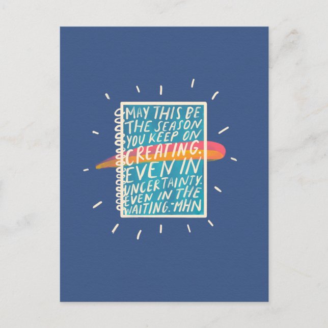 Postal creativa (Anverso)