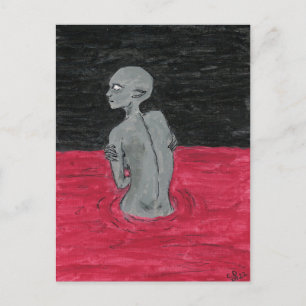 Postal Creatura perseguida