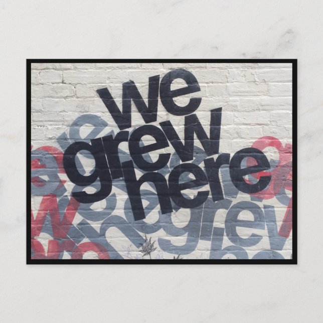 Postal crecer (Anverso)