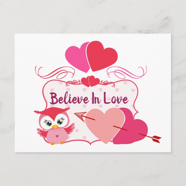 Postal Cree En El Amor (Anverso)
