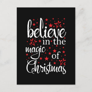 Postal Cree en la Magia de la Navidad