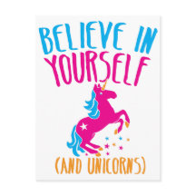 Cree en ti mismo (y en unicornios)