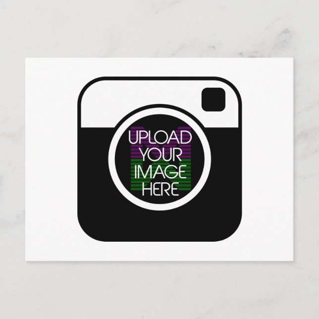 Postal Cree su propio personalizado (Anverso)