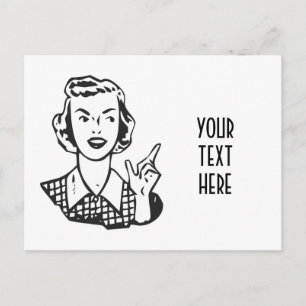 POSTAL CREE SUS PROPIOS REGALOS DE LA VIVIENDA DE RETRO M