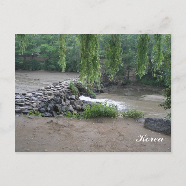 Postal Creek en Corea (Anverso)