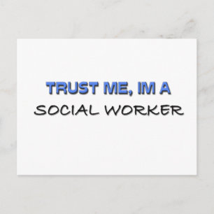 Postal Créeme, soy un trabajador social