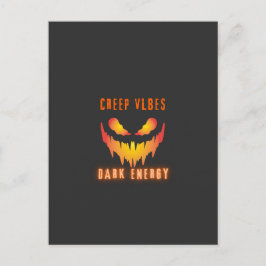 Postal Creep Vibes Dark Energy _ Trendy Horror Streetwear