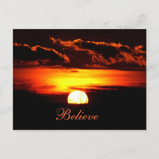 Postal Creer amanecer