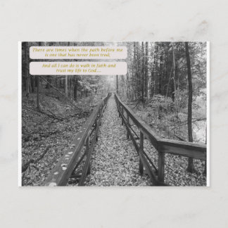 Postal Creer - "Caminar De Fe"