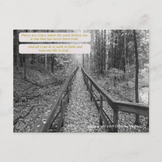 Postal Creer - "Caminar De Fe"