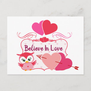 Postal Creer en el amor