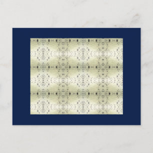 Postal Crem de Lace Midnight Blue