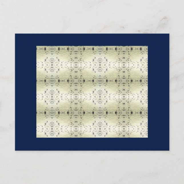 Postal Crem de Lace Midnight Blue (Anverso)