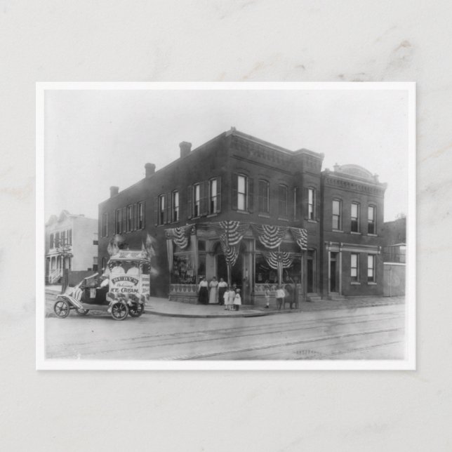 Postal "Crema de hielo de Bury" (Anverso)