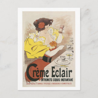 Postal Creme Eclair Entremets Exquis Instante Ad