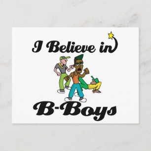 Postal creo en B-boys
