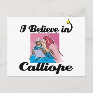 Postal creo en Calliope