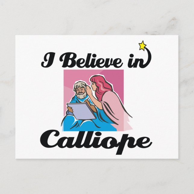 Postal creo en Calliope (Anverso)