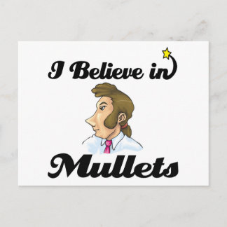 Postal creo en los mullets