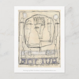 Postal Creo mi historia donde soy rey.