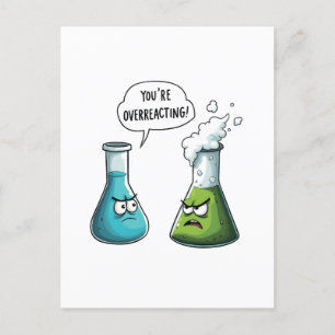 Postal Creo que estás exagerando la ciencia de los nervio