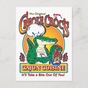 POSTAL CREOLE-CROC