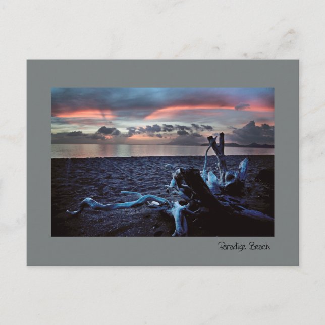 Postal Crepúsculo caribeño (Anverso)