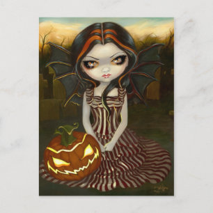 Postal "Crepúsculo de Halloween"